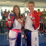 ross and jenn qualify for gold medal photo