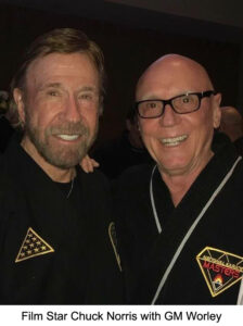 Chuck Norris and John Worley