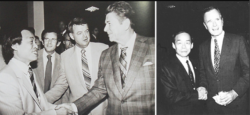  jhoon rhee with President Reagan and President Bush